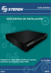 Steren CCTV-944 Guía Rápida De Instalación