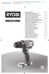 Ryobi R18DDBL-0 Traducción De Las Instrucciones Originales