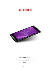 Leotec TITANIUM T255 Octacore Manual De Usuario
