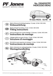 PF Jones 29040507PF Instrucciones De Montaje