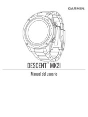 Garmin DESCENT MK2I Manual Del Usuario