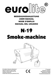 EuroLite N-19 Manual Del Usuario