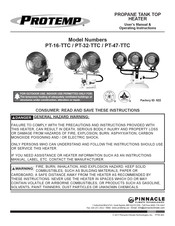 Pinnacle Protemp PT-16-TTC Manual Del Usuario