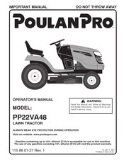 Poulan Pro PP22VA48 Manual Del Operador