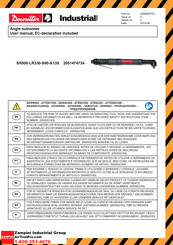 Desoutter SH500-LR330-S90-A13S Manual Del Usuario