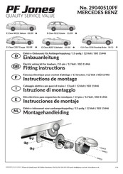 PF Jones 29040510PF Instrucciones De Montaje