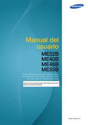 Samsung ME32B Manual Del Usuario