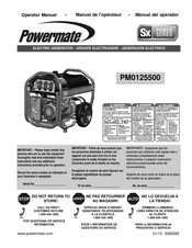 Powermate PM0125500 Manual Del Operador