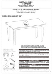 HENN Maristela SE115-507 Instrucciones De Montaje