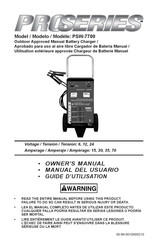 Proseries PSW-7700 Manual Del Usuario