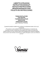 Bimar HF196 Manual De Instrucciones