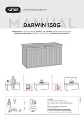 Keter DARWIN 150G Manual Del Usuario