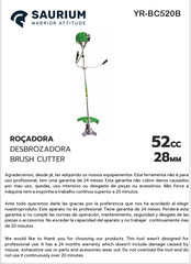 Saurium YR-BC520B Manual De Instrucciones