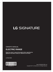 LG SIGNATURE LUTE4619SN Manual Del Propietário