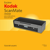 Kodak ScanMate i940M Guia Del Usuario