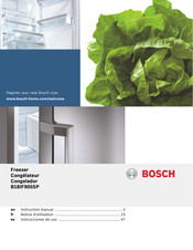 Bosch B18IF905SP Instrucciones De Uso