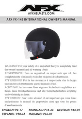 AFX FX-143 Manual Del Propietário