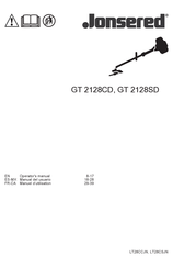 Jonsered GT 2128CD Manual Del Usuario