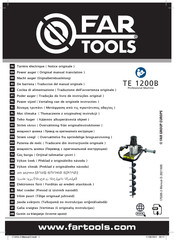 Far Tools TE 1200B Traducción Del Manual Original