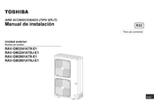 Toshiba RAV-GM2801AT8J-E1 Manual De Instalación