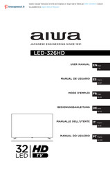 Aiwa LED-326HD Manual Del Usuario