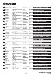 Suzuki 9912J-78R30 Instrucciones De Montaje