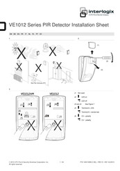 UTC Fire & Security Interlogix VE1012AM Instrucciones De Instalación