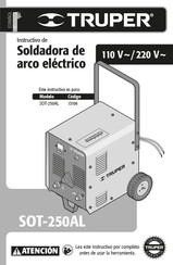 Truper SOT-250AL Instructivo