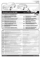 ECS Electronics MT-086-FH Instrucciones De Montaje