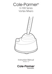 Cole-Parmer V-100 Serie Manual De Instrucciones