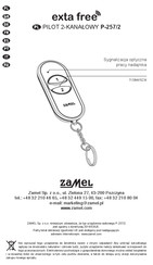 Zamel exta free P-257/2 Manual De Instrucciones