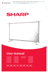 Sharp LC-40UI7352E Manual Del Usuario