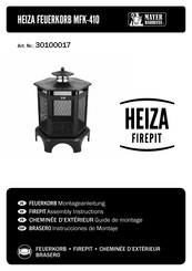 Mayer Barbecue MFK-410 Instrucciones De Montaje