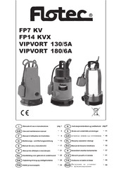 Flotec VIPVORT 180/6A Manual De Uso Y Manutención