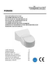 Velleman PIR600 Manual Del Usuario