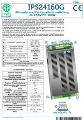 INIM Electronics IPS24160G Manual De Instrucciones