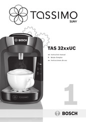 Bosch TASSIMO SUNY TAS 32UC Serie Instrucciones De Uso