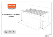 Trigano Jardin LIBECCIO WALL Instrucciones De Montaje