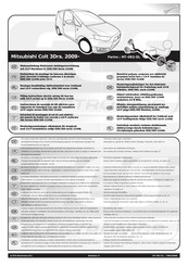 ECS Electronics MT-092-DL Instrucciones De Montaje