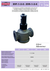 Madas EVF-1-3-6 Manual De Instrucciones