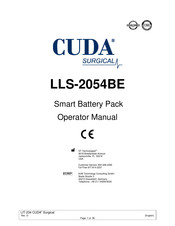 Cuda surgical LLS-2054BE Manual De Usuario