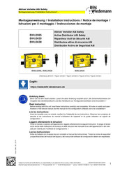 bihl+Wiedemann BWU3635 Instrucciones De Montaje