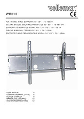 Velleman WB013 Manual Del Usuario