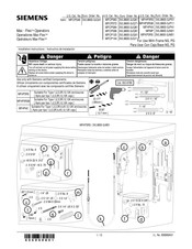 Siemens 3VL9800-3JP41 Instructivo