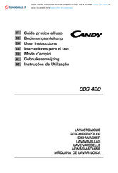 Candy CDS 420 Instrucciones Para El Uso