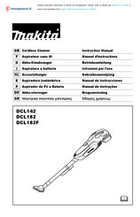 Makita DCL182ZB Manual De Instrucciones