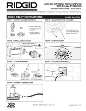 RIDGID RAPC250 Manual De Instrucciones