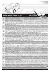 ECS Electronics SZ-044-BH Instrucciones De Montaje