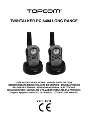 Topcom Twintalker RC-6404 Manual De Usuario