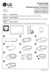 LG 55EW5TK Guia De Instalacion